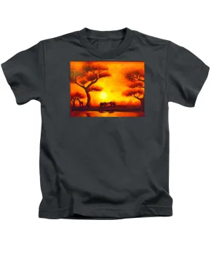 African Sunset  - Kids T-Shirt