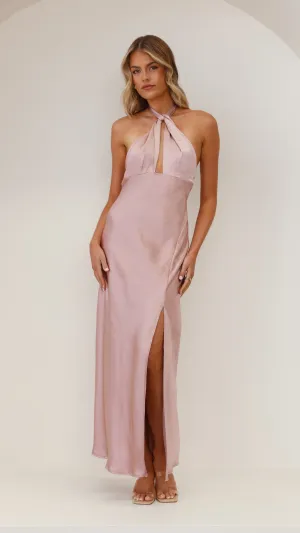 Amalia Maxi Dress - Dusty Pink