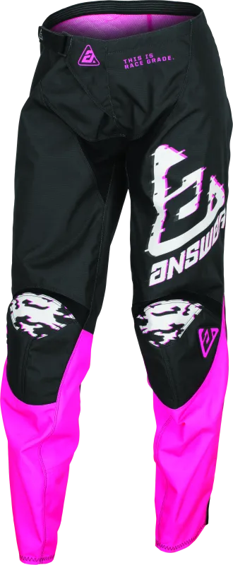 Answer 23.5 Syncron Meltdown Pant Black/Magenta/Grey Womens Size - 12 Regular