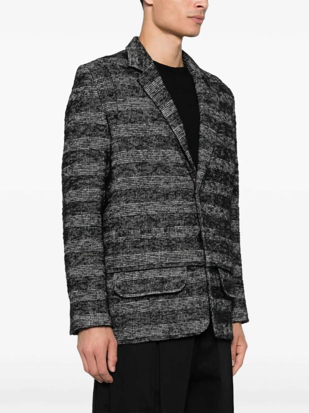 Ants Blazer  - Black White Checks