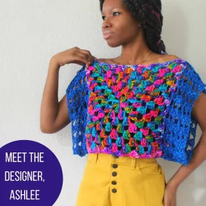 Astral Crochet Granny Square Top Kit