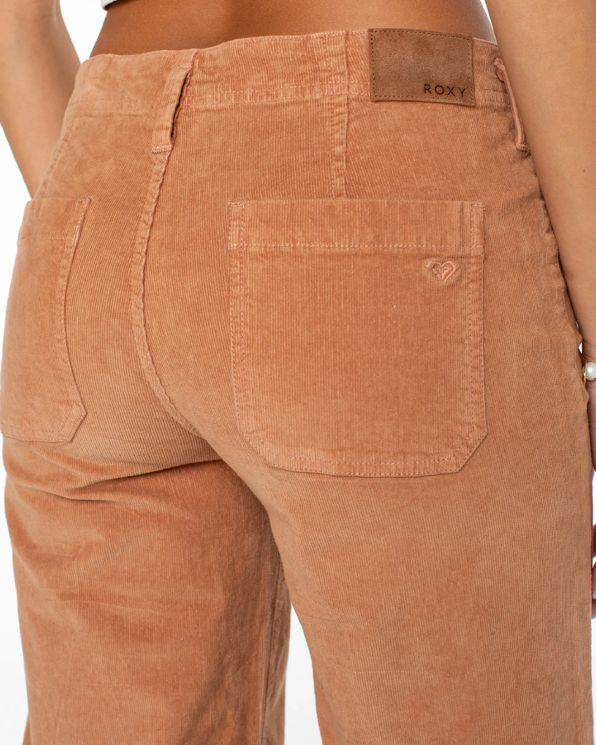 Baby Baby Wide Leg Corduroy Pants - Camel