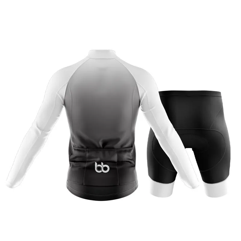 Black to White Club Cycling Kit