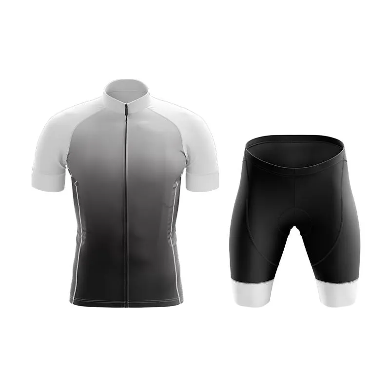 Black to White Club Cycling Kit