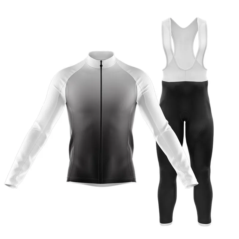 Black to White Club Cycling Kit