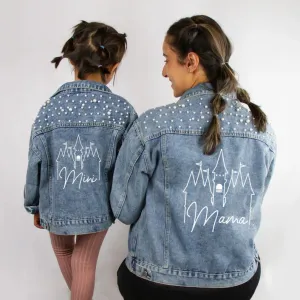 (Blue Pearl) Magic Kingdom Denim Jackets