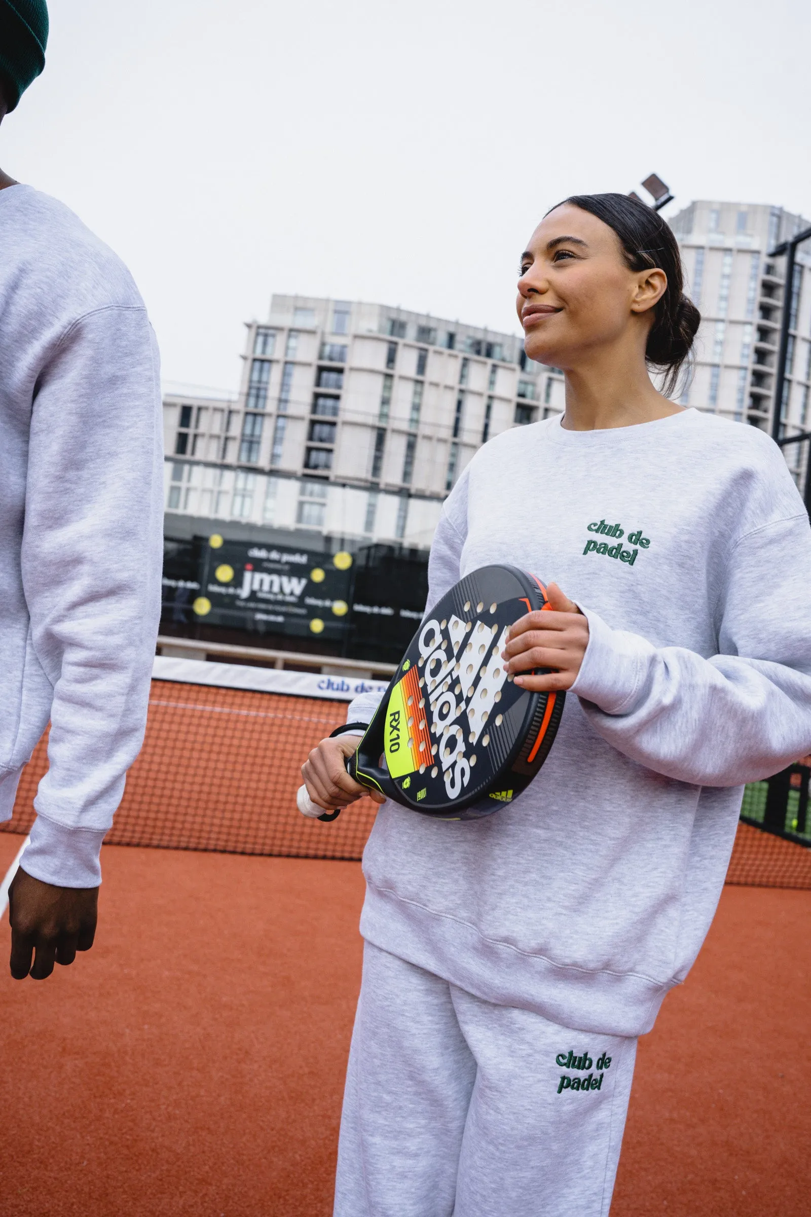 Club de Padel Logo Sweater - Ash Grey