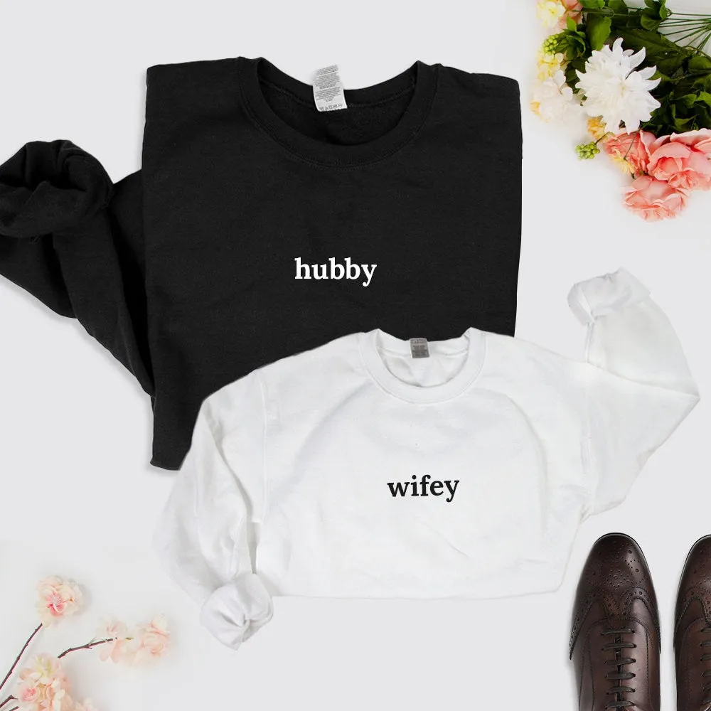 Cozy 'Hubby & Wifey' Sweaters