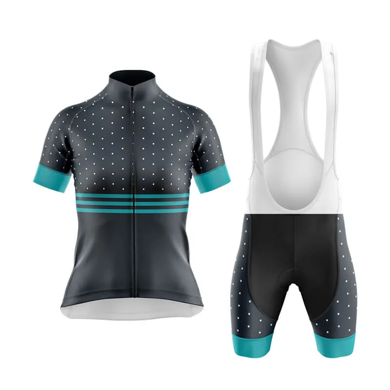 Dot and Stripe Club Cycling Kit (Black)