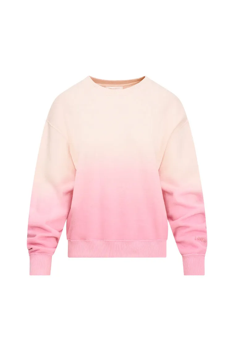 Elvira Dip Dyed Embroidered Sweatshirt