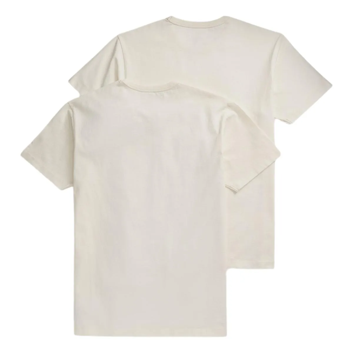 Garment-Dyed Pocket T-Shirt 2-Pack Warm White