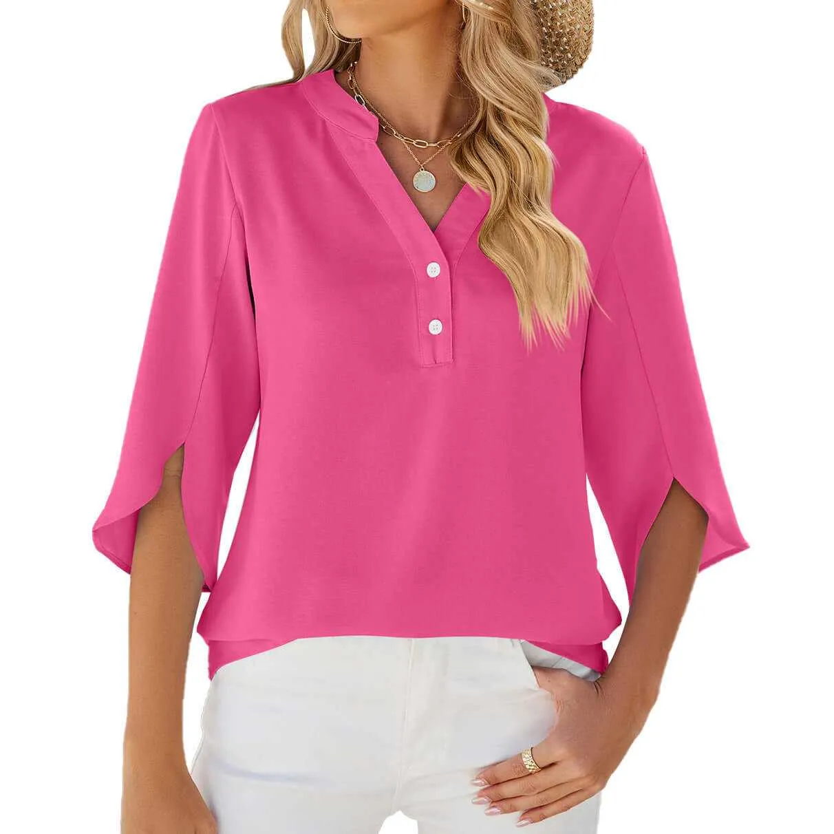 Glow Chic's Solid Color Shirt