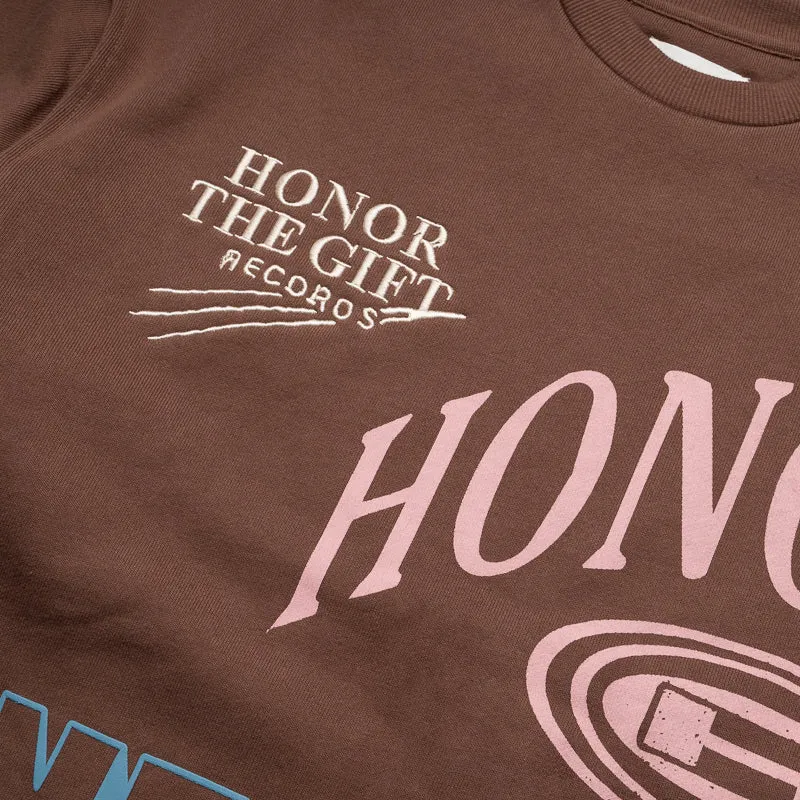 Honor The Gift Studio Crewneck 2.0 - Brown