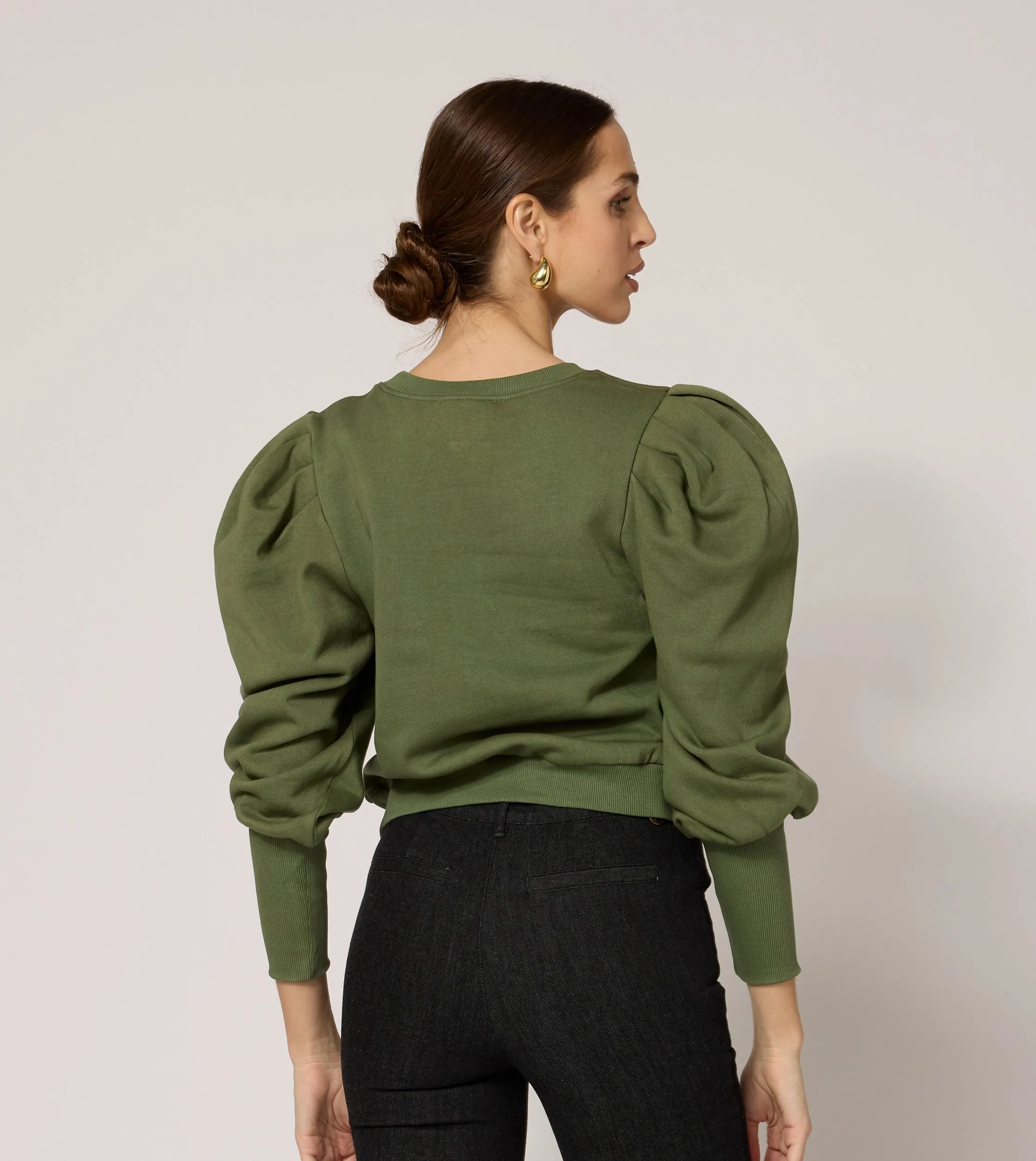 Indi Sweatshirt | Army Green