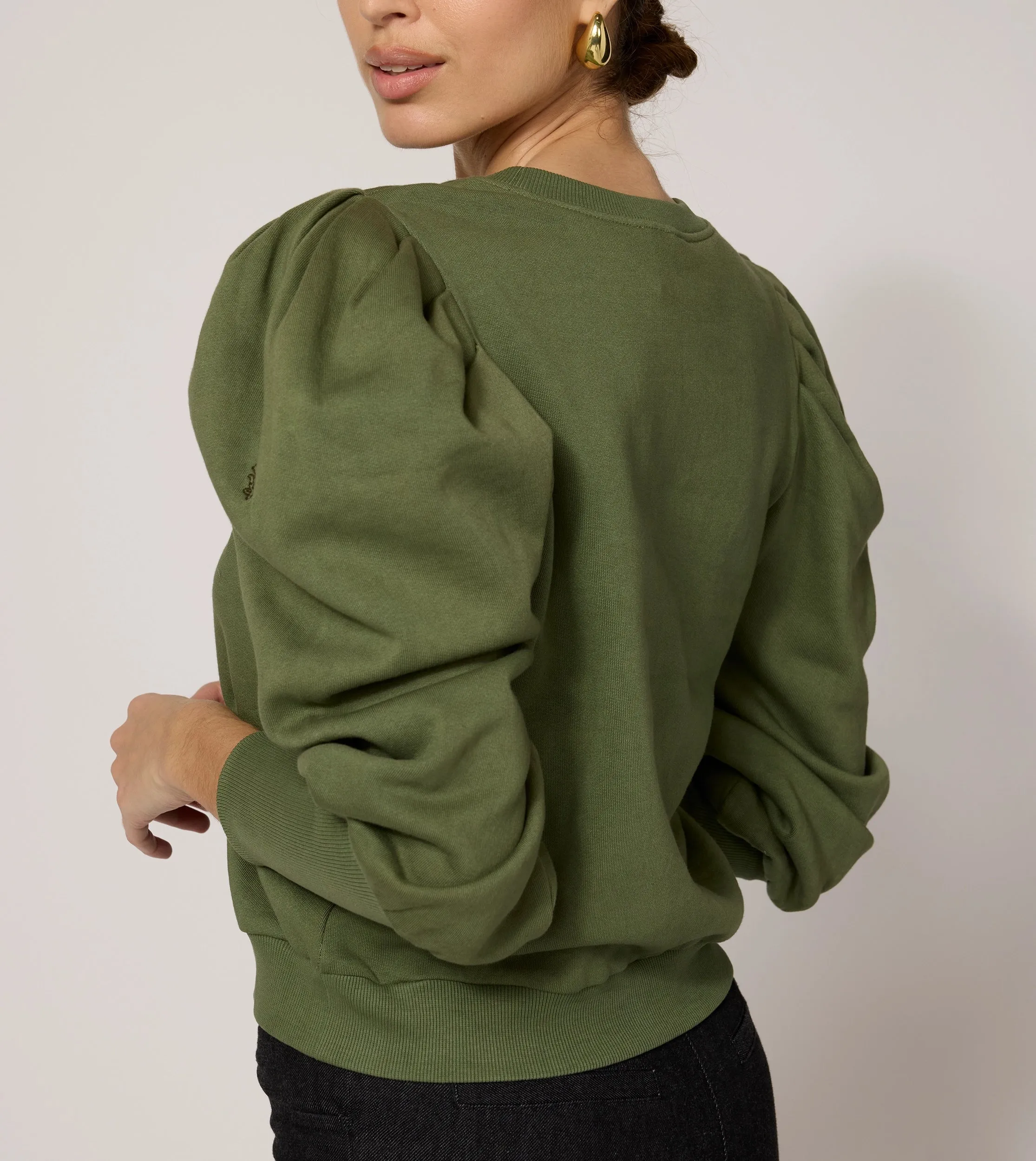 Indi Sweatshirt | Army Green