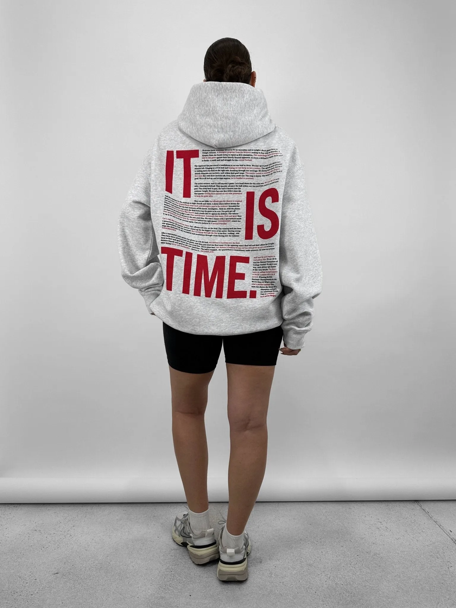 It Is Time Hoodie