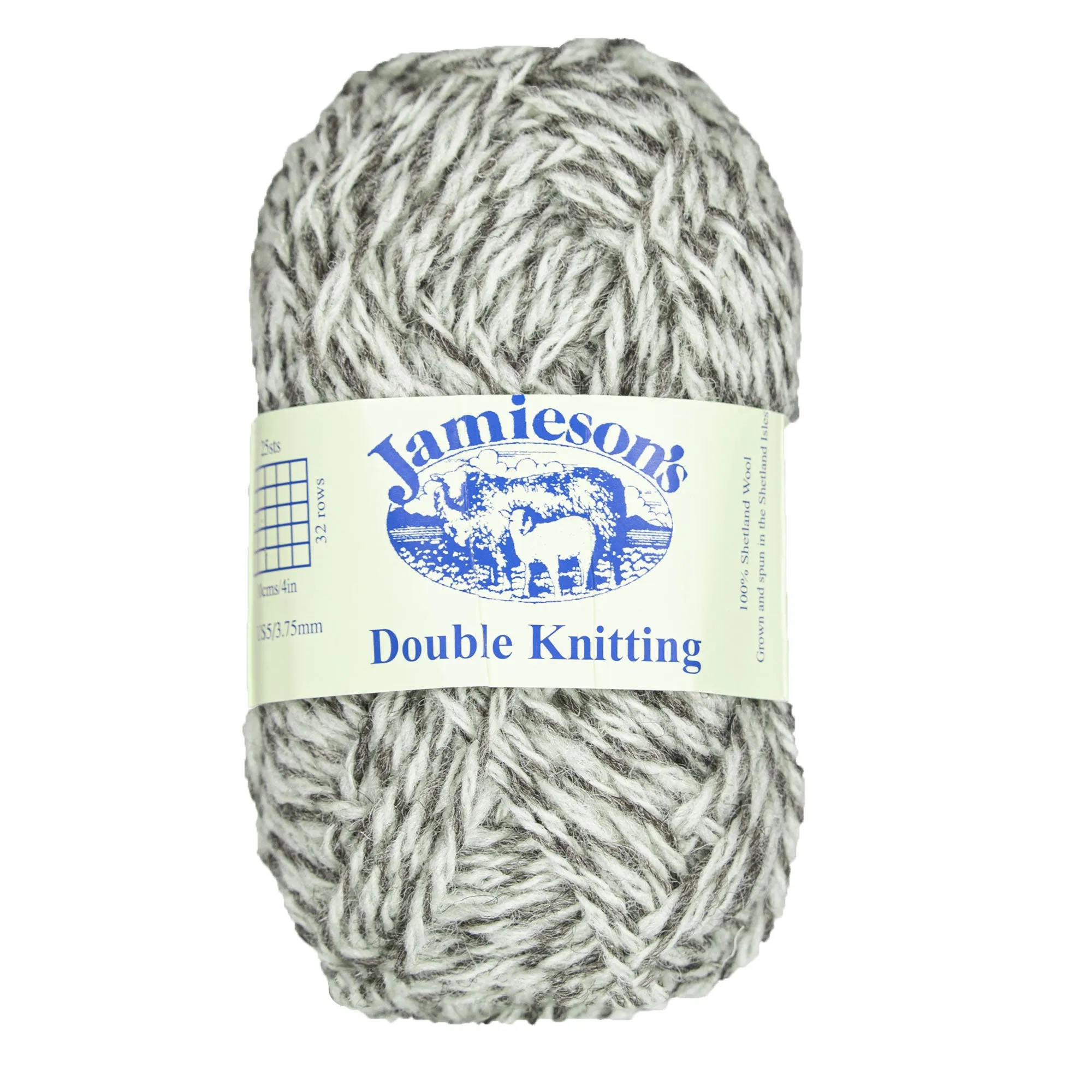 Jamieson's of Shetland Double Knitting Yarn - 112 Shaela/White