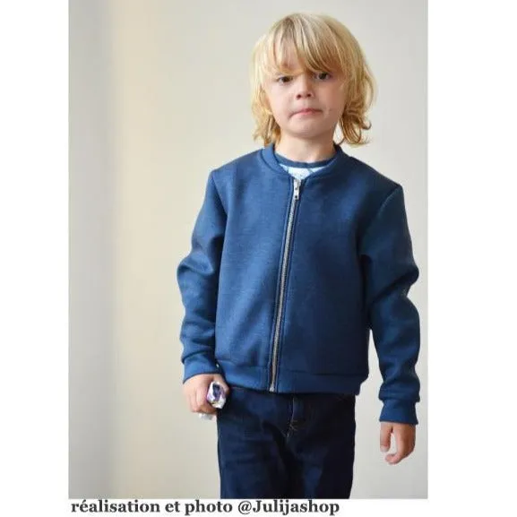 JULES Sweat Bomber - 3-12Y - Paper Sewing Pattern