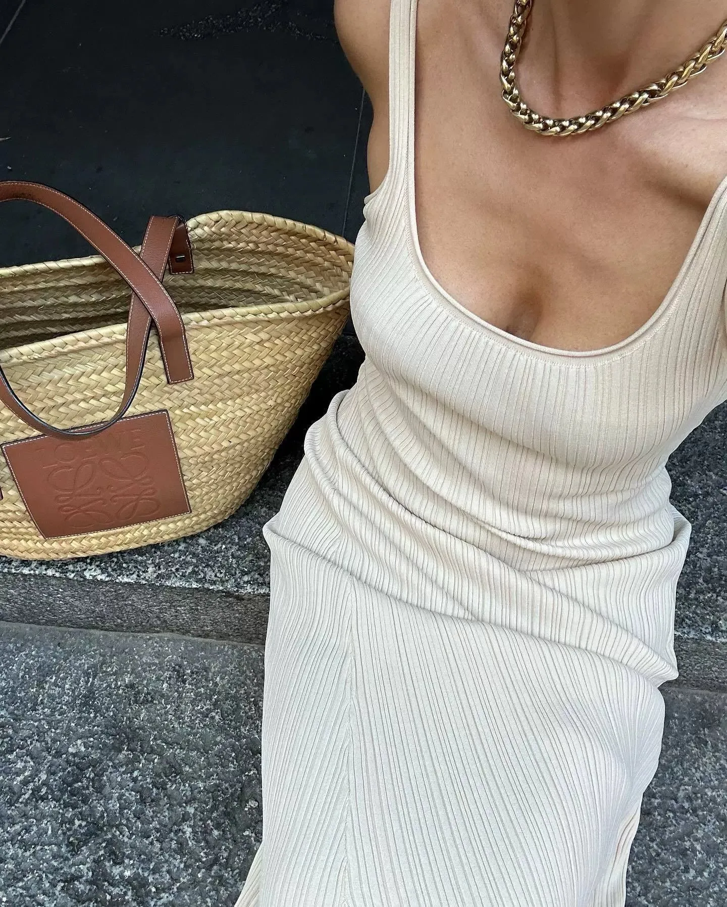 Krystal Knitted Maxi Dress