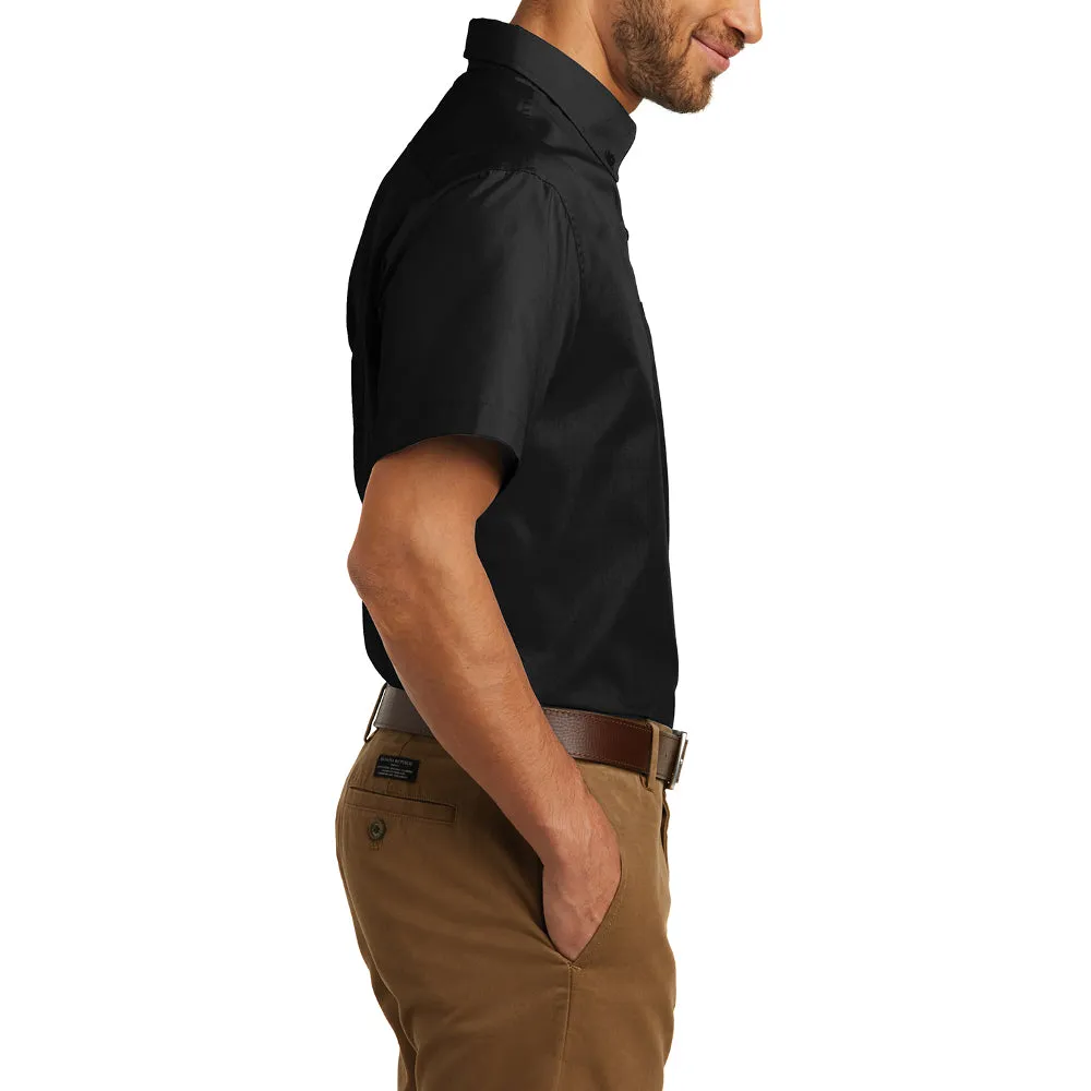 Men's Short Sleeve Carefree Poplin Shirt