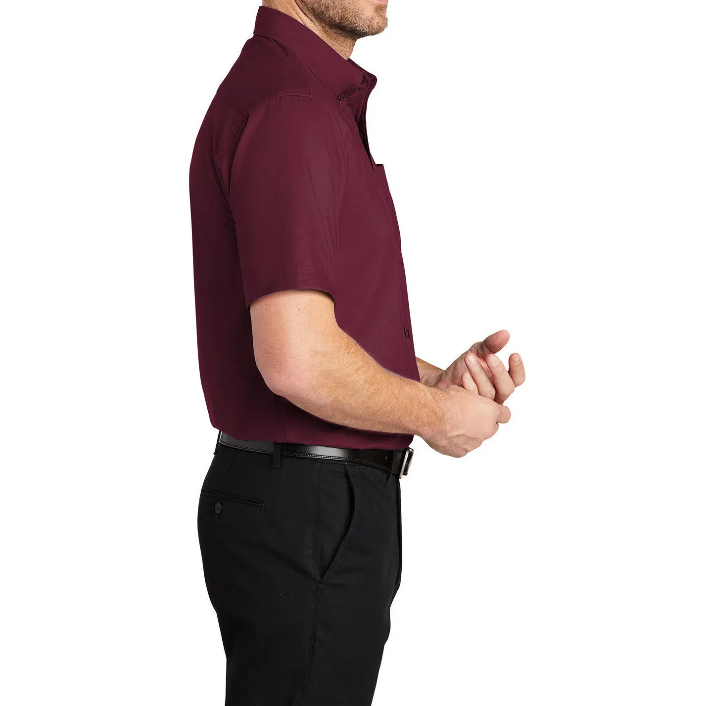 Men's Short Sleeve Super Pro Twill Shirt