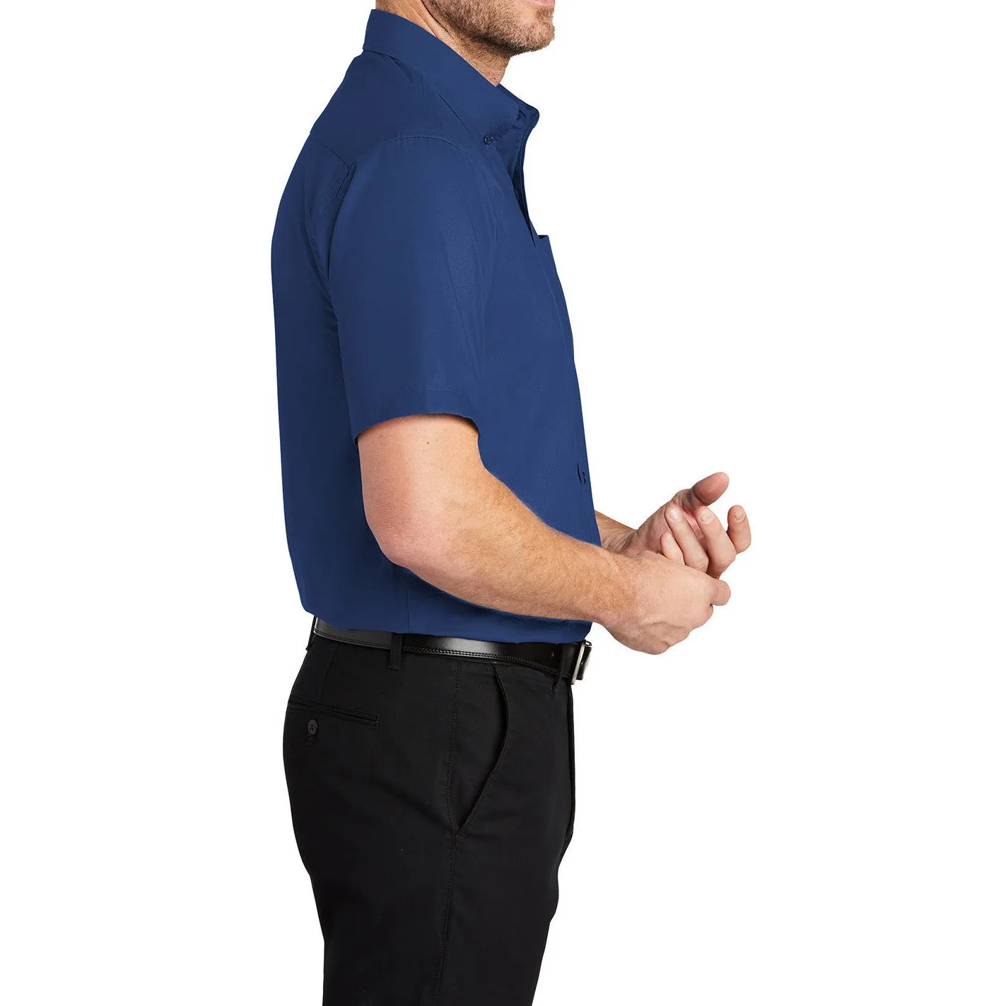 Men's Short Sleeve Super Pro Twill Shirt