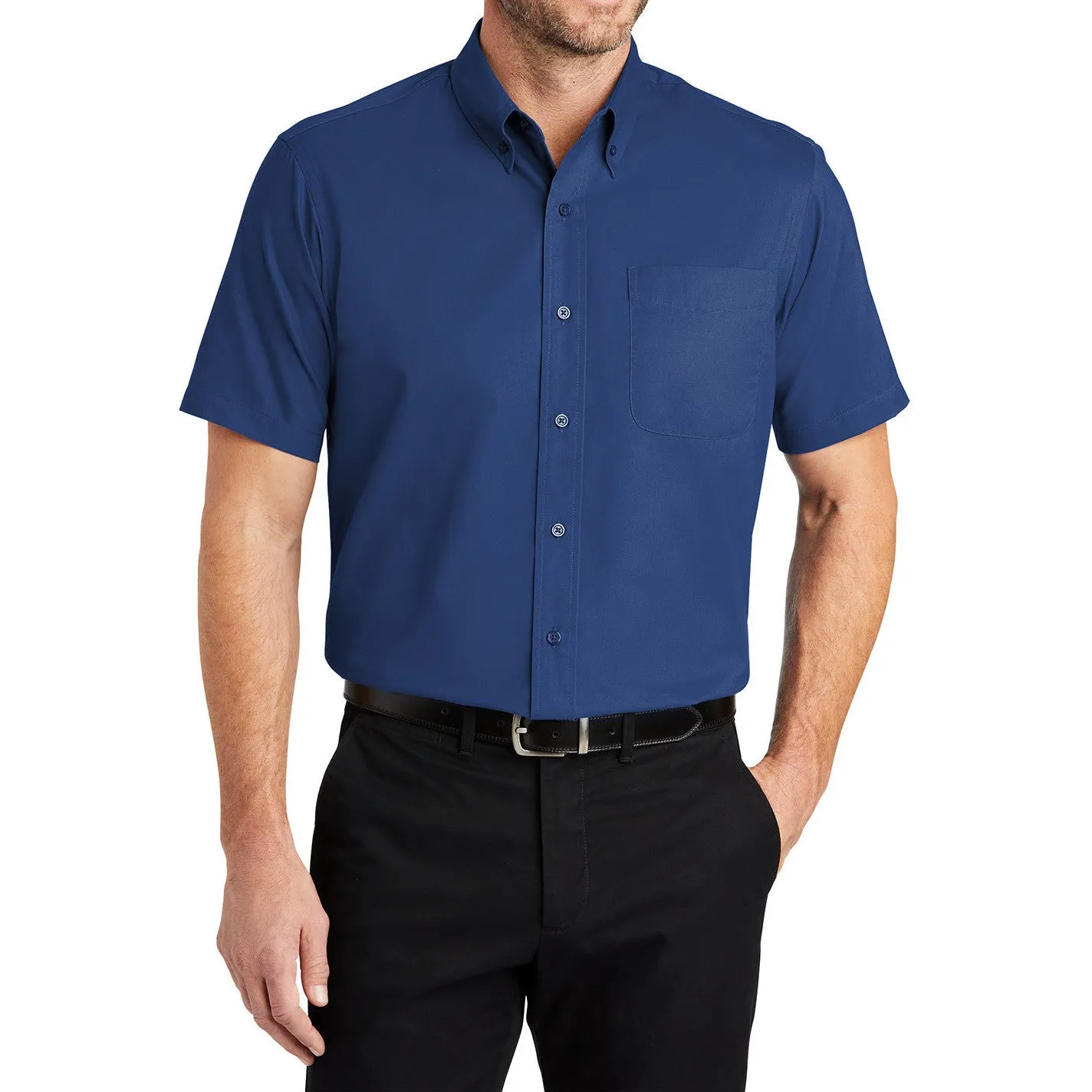 Men's Short Sleeve Super Pro Twill Shirt