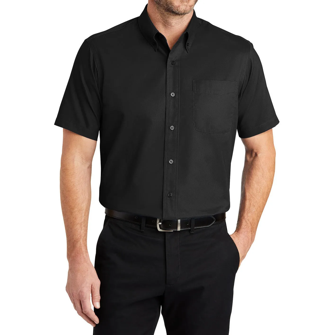 Men's Short Sleeve Super Pro Twill Shirt