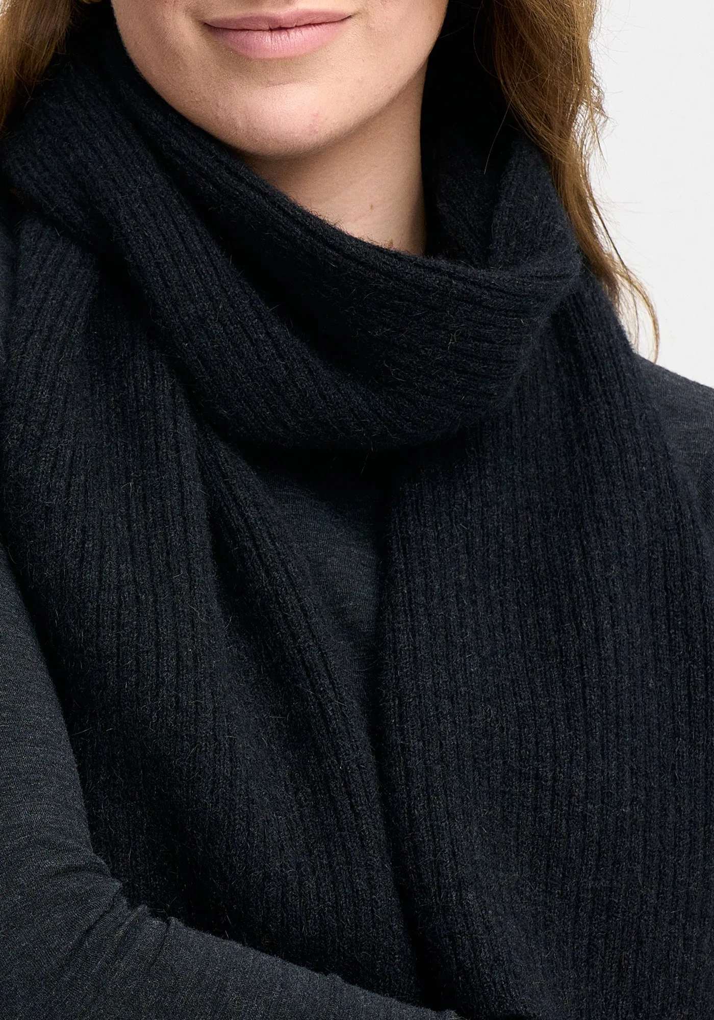 Ribbed Scarf