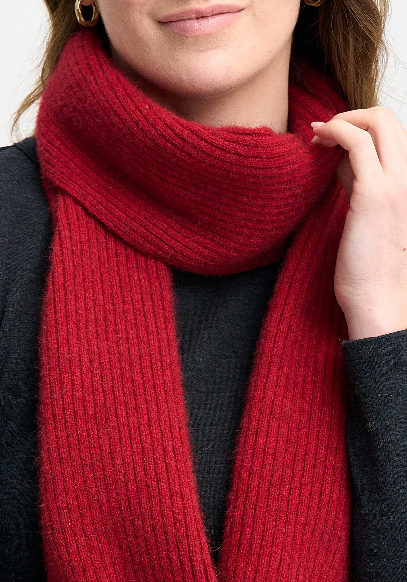 Ribbed Scarf