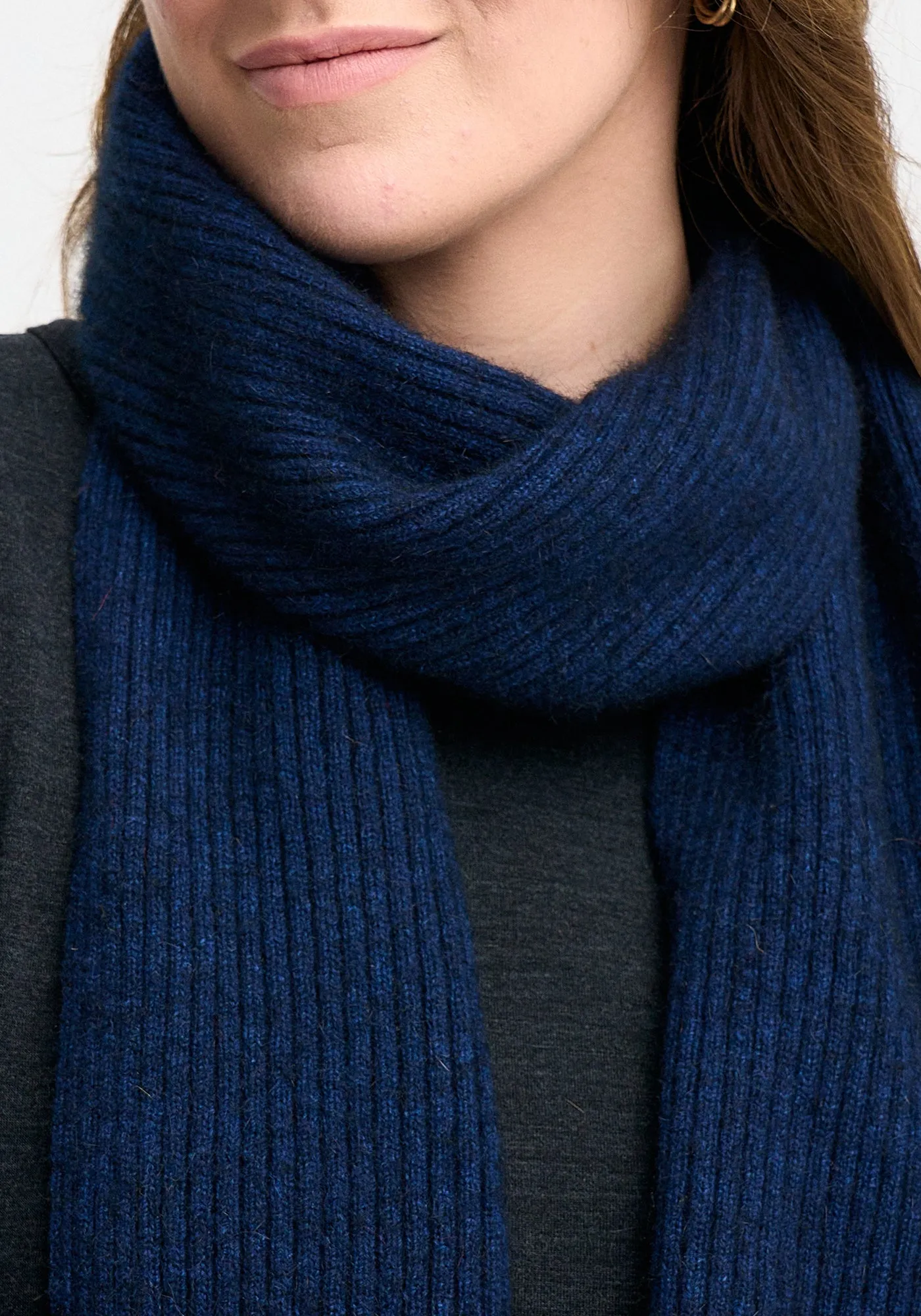 Ribbed Scarf