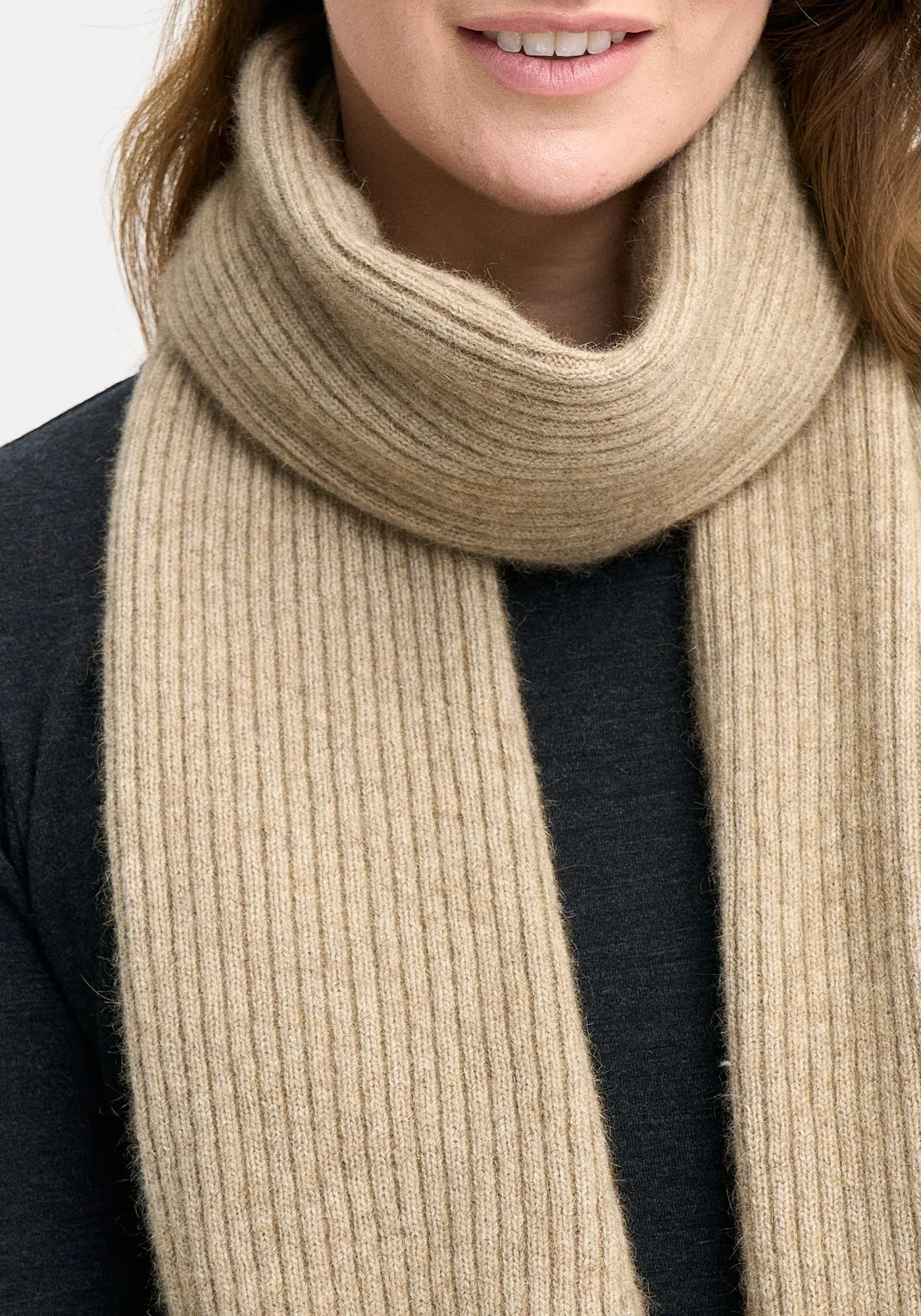 Ribbed Scarf