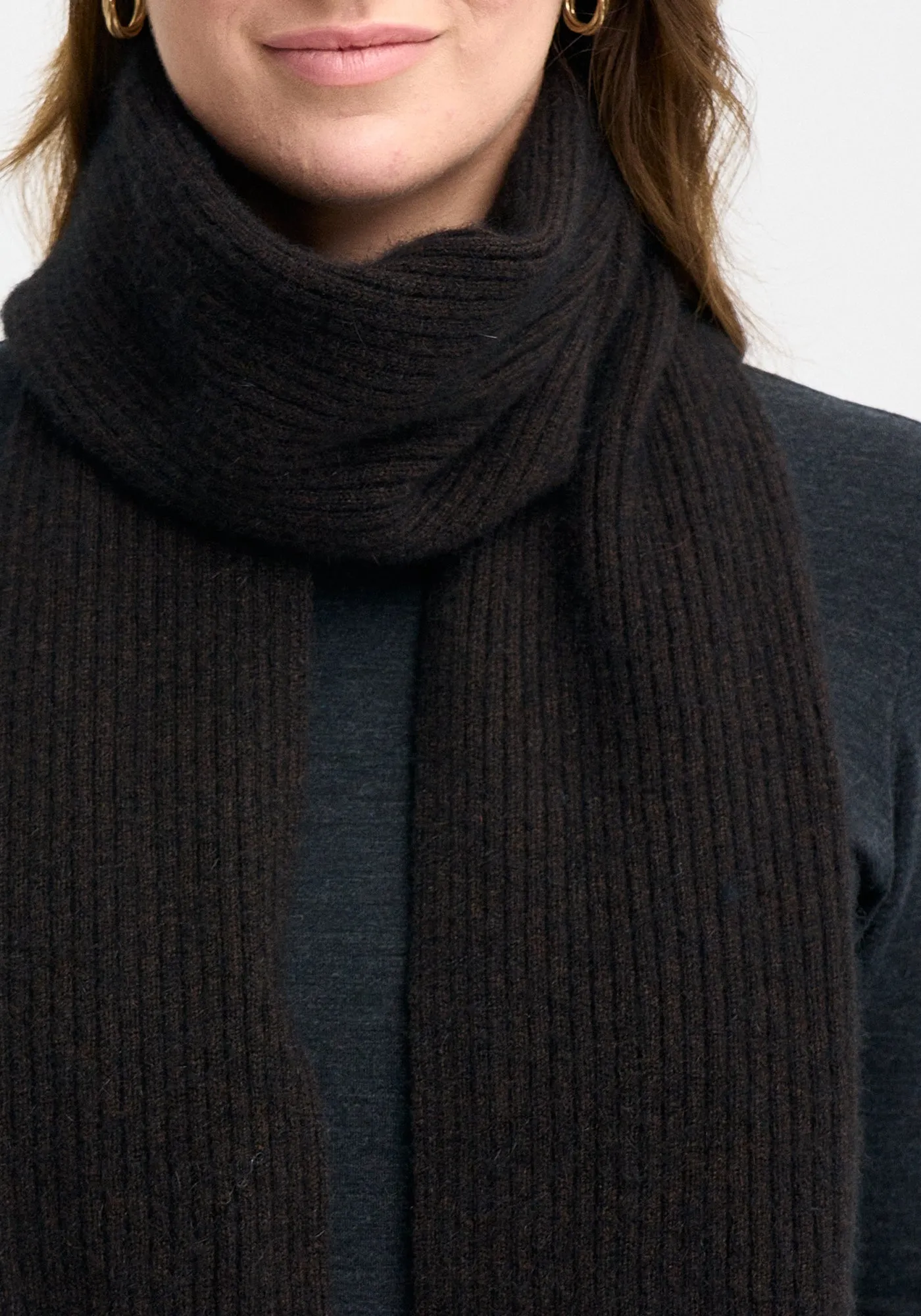 Ribbed Scarf