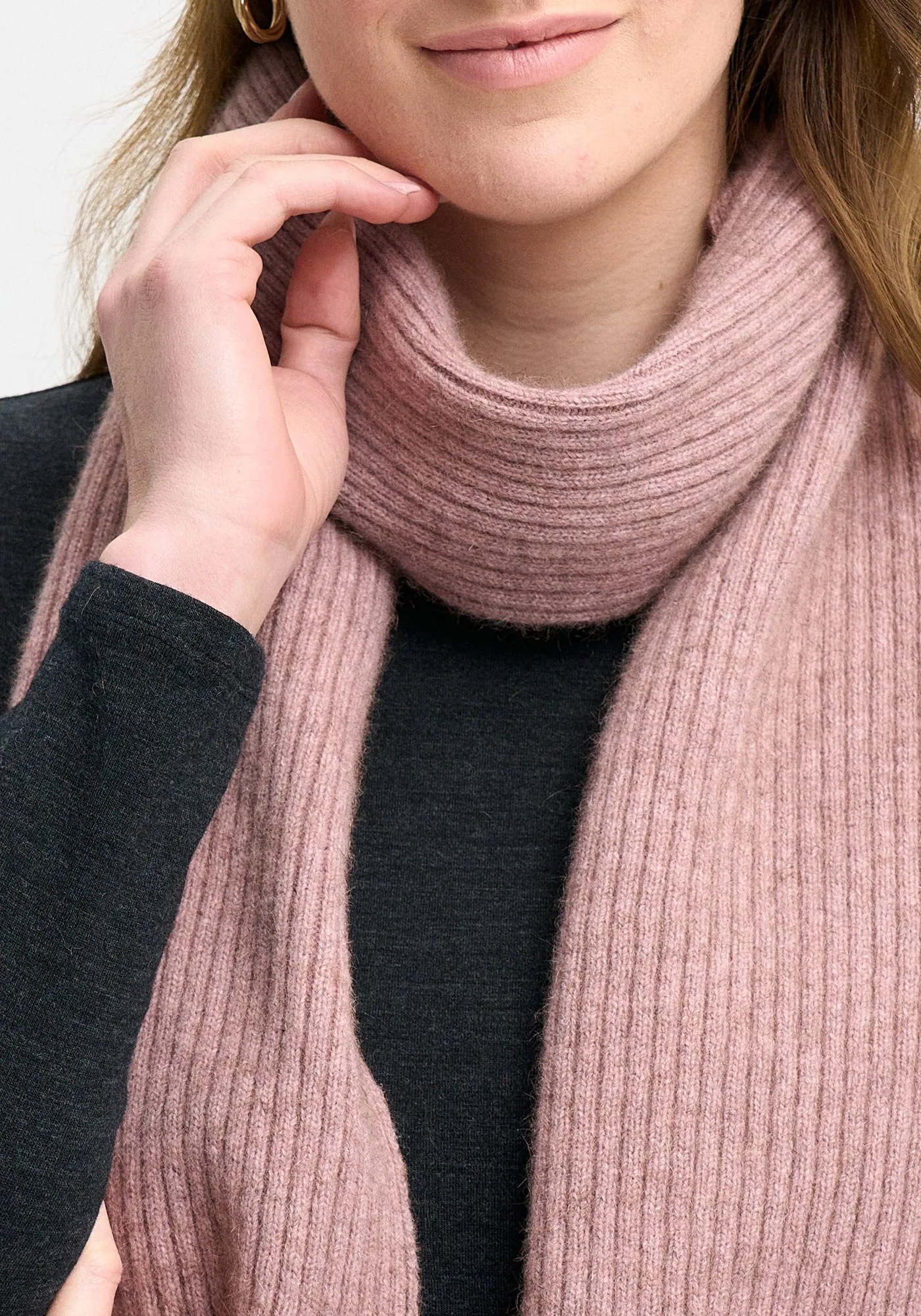 Ribbed Scarf