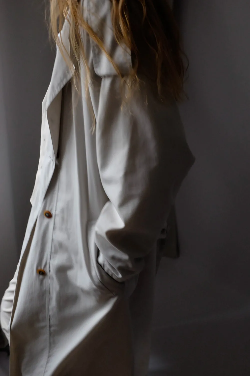 STONE CLASSIC VINTAGE TRENCH COAT