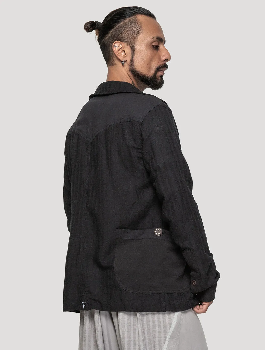 Taiji Striped Shacket