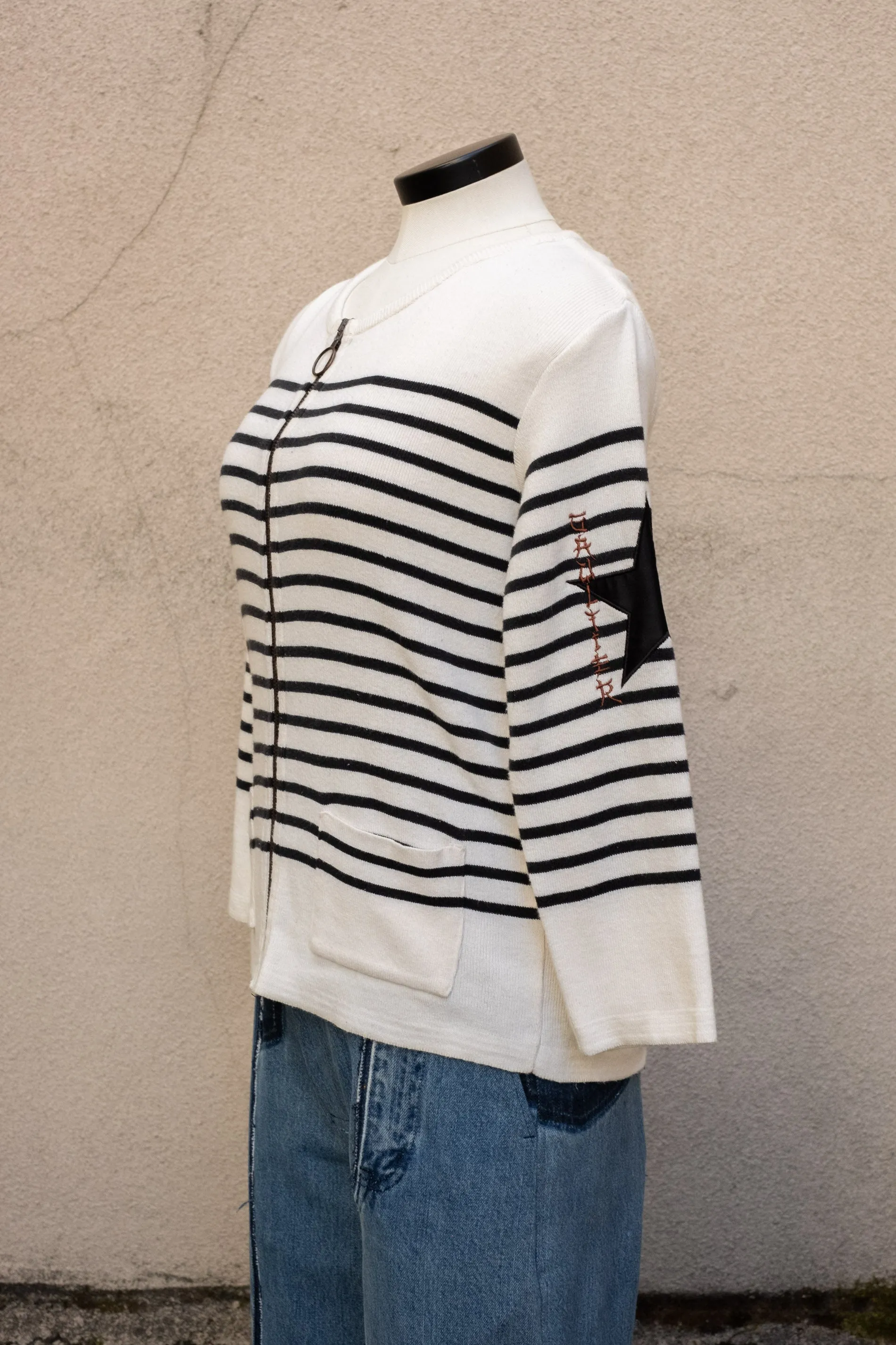 Vintage Jean Paul Gaultier Striped Cardigan