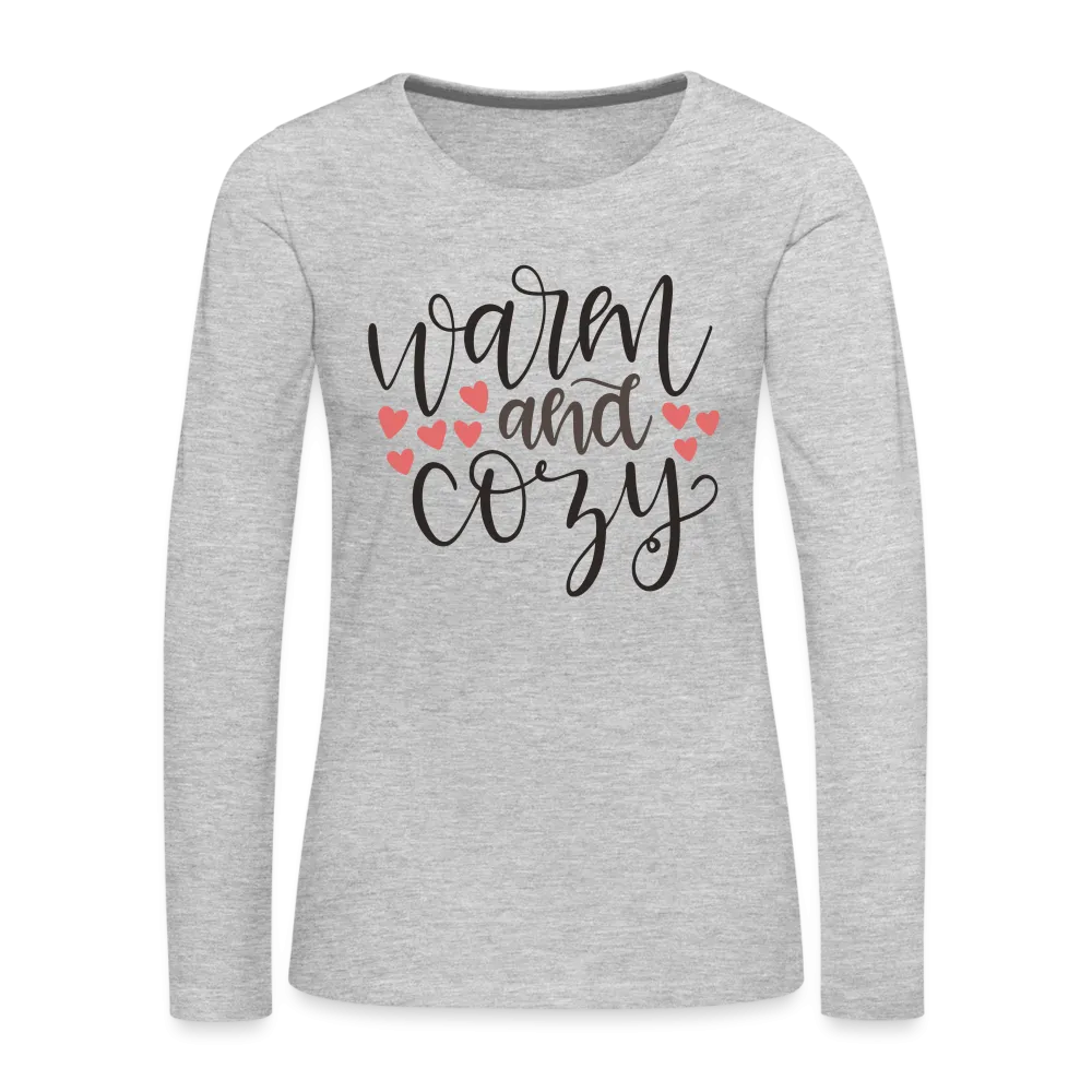 Warm and Cozy Women's Premium Long Sleeve T-Shirt